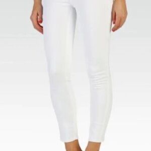 PAIGE Verdugo Crop White Skinny Stretch Jeans - Size 26